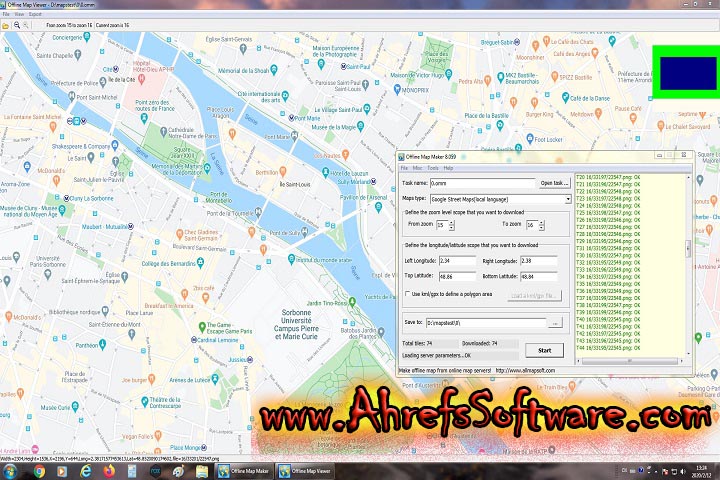 AllMapSoft Offline Map Maker : Version 8.313 (Software) PC Software