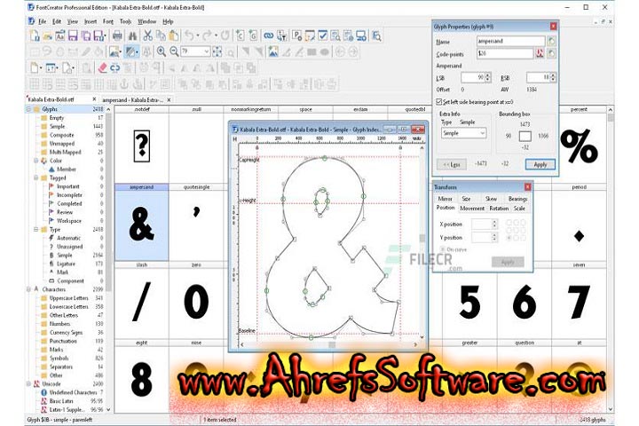High-Logic Font Creator Pro : Version 15.0.0.2999 (x64bit) (Software) PC Software  High-Logic Font Creator Pro : Version 15.0.0.2999 (x64bit) (Software) PC Software