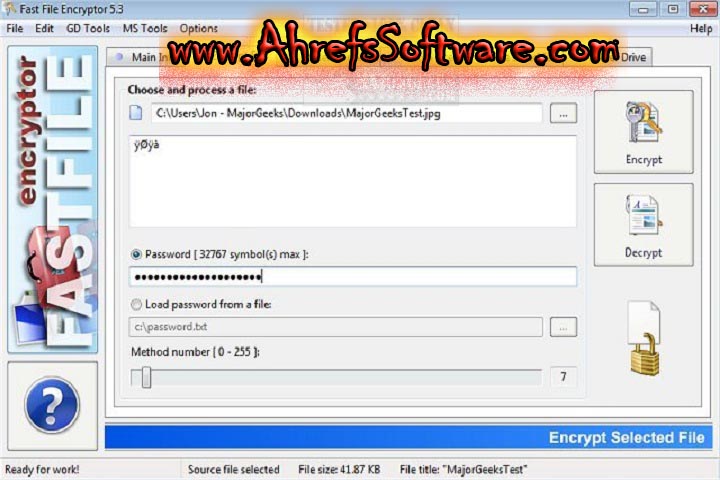 Fast File Encrypt or : Version 12.3 (Software) Full version Fast File Encrypt or : Version 12.3 (Software) Full version
