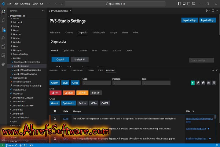 PVS Studio : Version 7.32.83291.1127 (PC Software 2024) PC Software PVS Studio : Version 7.32.83291.1127 (PC Software 2024) PC Software