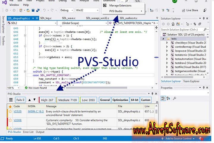PVS Studio : Version 7.32.83291.1127 (PC Software 2024) for window PVS Studio : Version 7.32.83291.1127 (PC Software 2024) for window