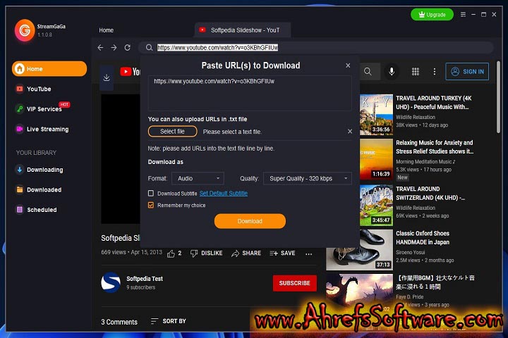 Stream Ga Ga : Version 1.2.3.1 (x64bit) (Software 2024) ahrefssoftware.com Stream Ga Ga : Version 1.2.3.1 (x64bit) (Software 2024) ahrefssoftware.com