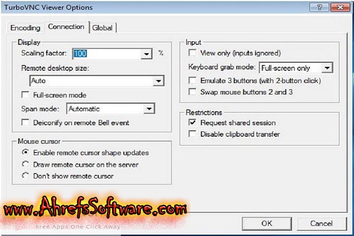 Turbo VNC : Version 3.1.2 (x64bit) (Software) full version Turbo VNC : Version 3.1.2 (x64bit) (Software) full version