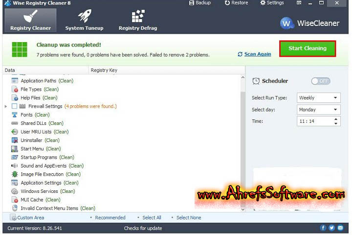 Wise Registry Cleaner Pro : Version 11.1.6.721 (Software 2024) ahrefssoftware.com Wise Registry Cleaner Pro : Version 11.1.6.721 (Software 2024) ahrefssoftware.com
