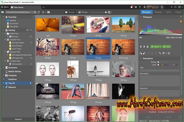 Zoner Photo Studio X : Version 19.2403.2.563 (x64bit) (Software) for window Zoner Photo Studio X : Version 19.2403.2.563 (x64bit) (Software) for window