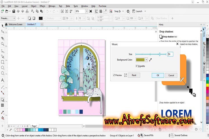 Corel DRAW Graphics Suite : Version 25.2.1.313 (x64) (Software) for window Corel DRAW Graphics Suite : Version 25.2.1.313 (x64) (Software) for window