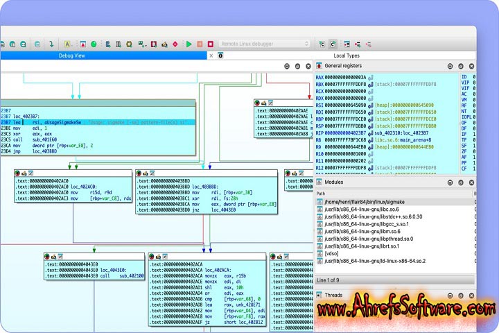 IDA Pro : Version 9.0.240925 (PC Software 2024) for window