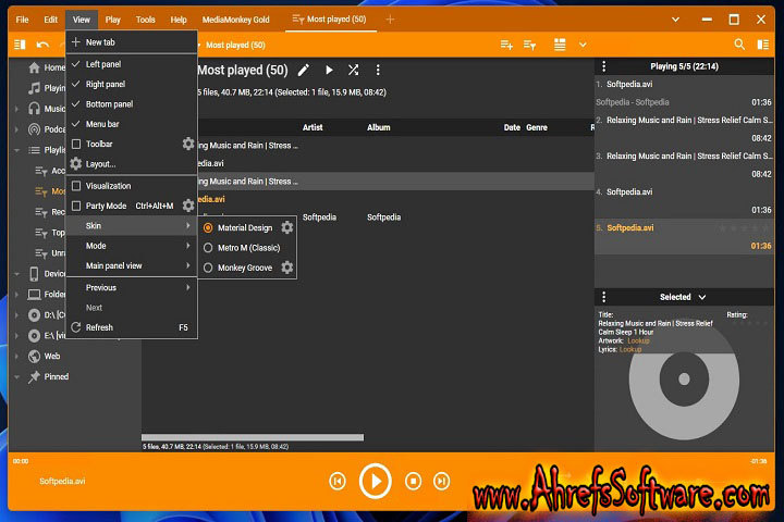 Media Monkey Gold Beta : Version 2024.0.0.3063 (Software 2025) for window Media Monkey Gold Beta : Version 2024.0.0.3063 (Software 2025) for window