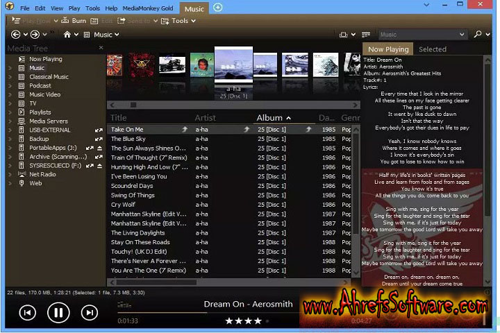 Media Monkey Gold Beta : Version 2024.0.0.3063 (Software 2025) free software Media Monkey Gold Beta : Version 2024.0.0.3063 (Software 2025) free software