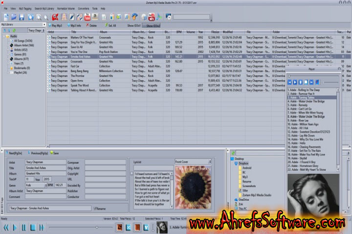 Zortam Mp3 Media Studio Pro : Version 32.10 (x64) Software 2024 free download