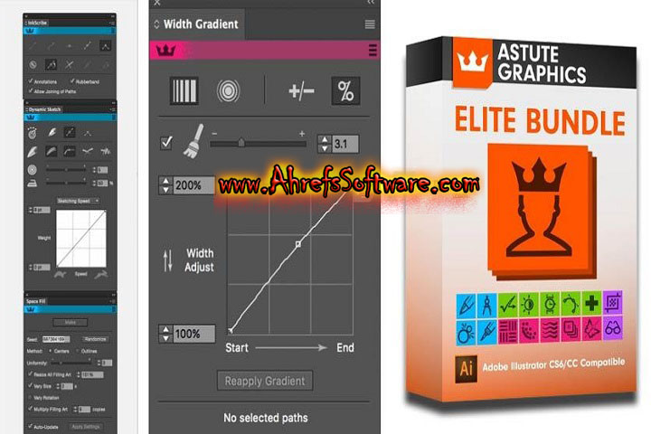 Astute Graphics Plug-ins Elite Bundle : Version 3.9.4 Software 2025 for window Astute Graphics Plug-ins Elite Bundle : Version 3.9.4 Software 2025 for window