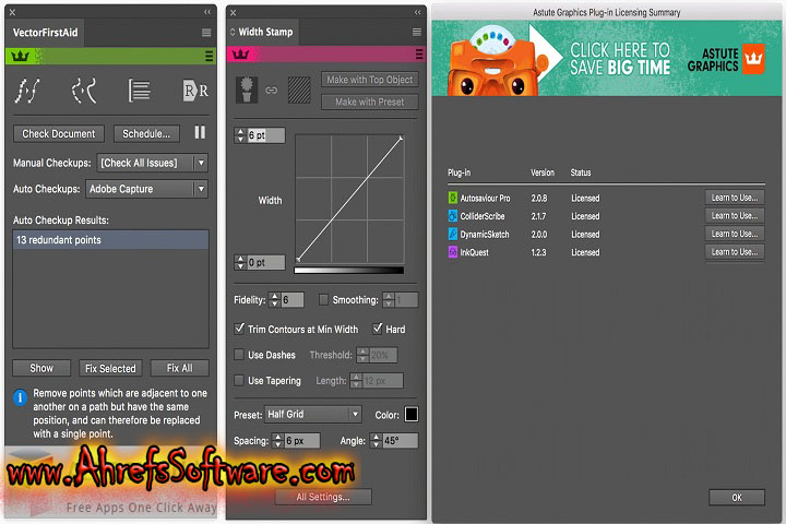 Astute Graphics Plug-ins Elite Bundle : Version 3.9.4 Software 2025 full version Astute Graphics Plug-ins Elite Bundle : Version 3.9.4 Software 2025 full version
