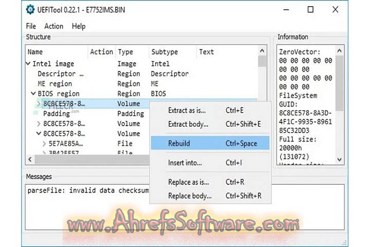 UEFITool NE A71 2025 v64 [Pc Software]