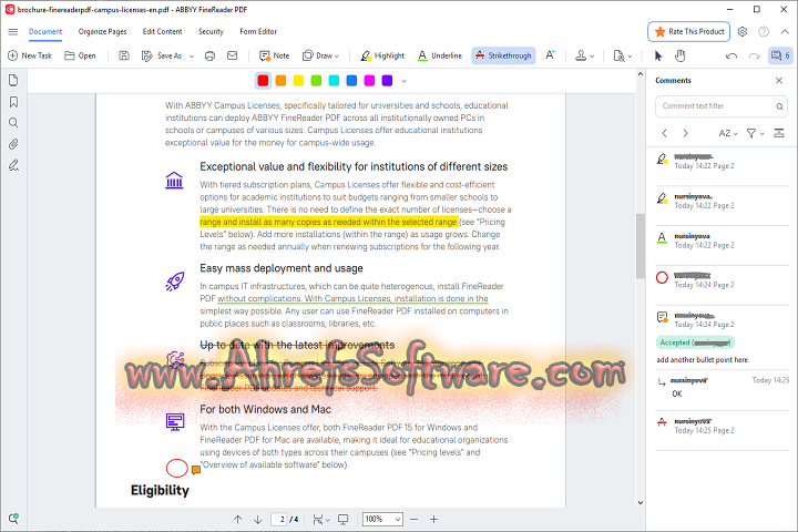  ABBYY FineReader PDF 2025 v16.0.14.7295 [Latest Version]
