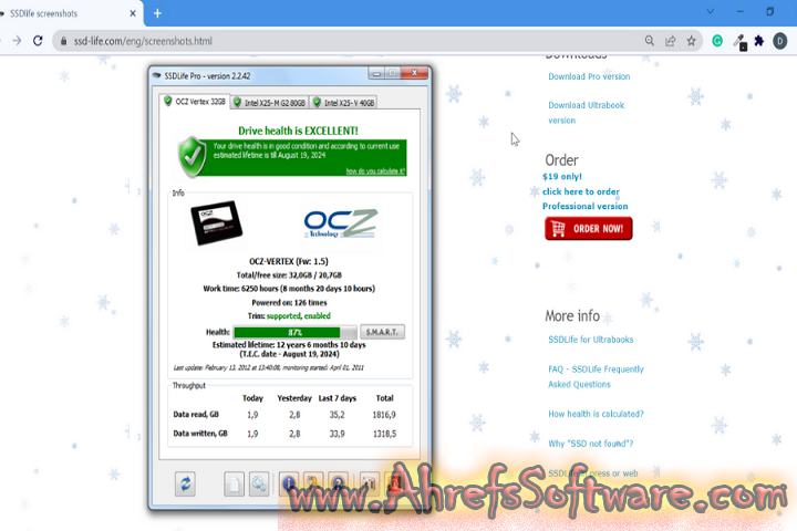 SSDlife Pro 2025 v2.5.82 [Pc Software]