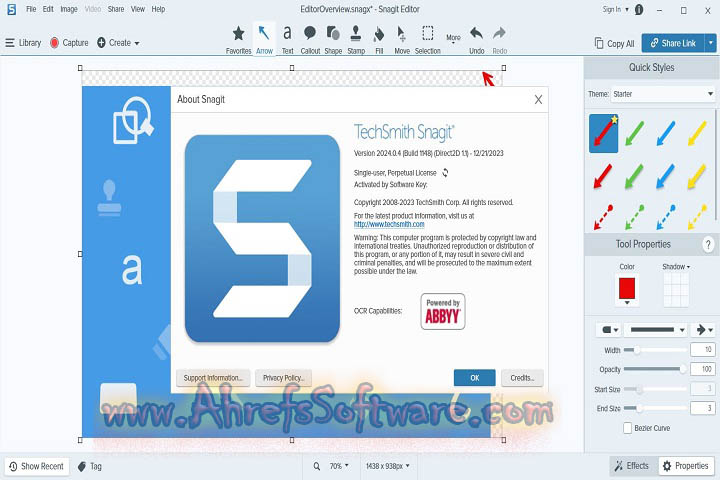 TechSmith SnagIt 2025 v25.1.0.6239 [Free Download]