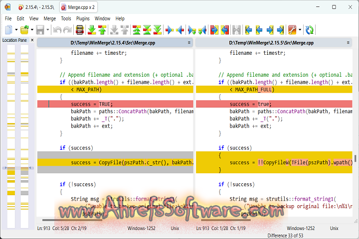 WinMerge 2025 v2.16.48.2 [Latest Version]
