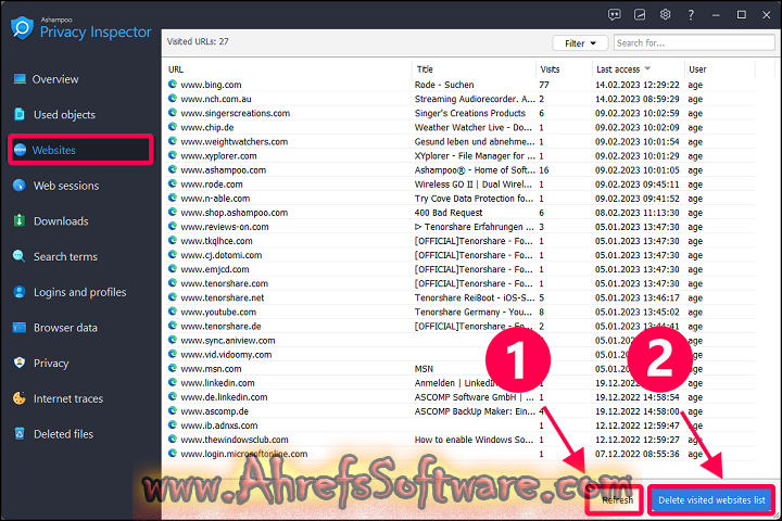 Ashampoo Privacy Inspector 2025 v3.00.00 [Free Download]