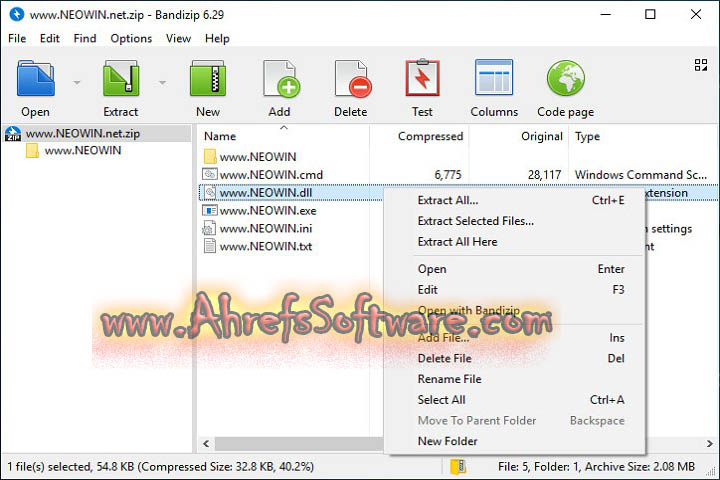 Bandizip Professional 2025 v7.40 [Latest Version]