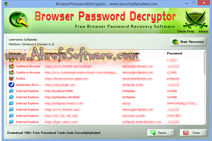 Browser Password Decryptor 2025 v18.0 [Pc Software]